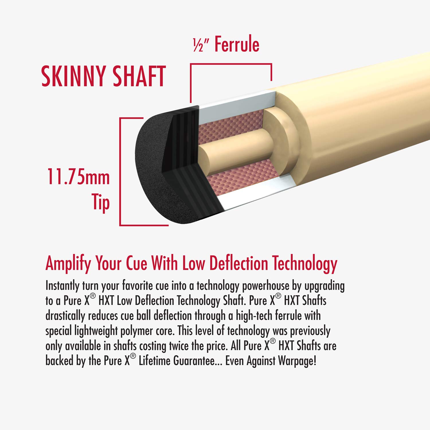 Amazon.co.jp: Players PureX HXTスキニープール/ビリヤードキュー